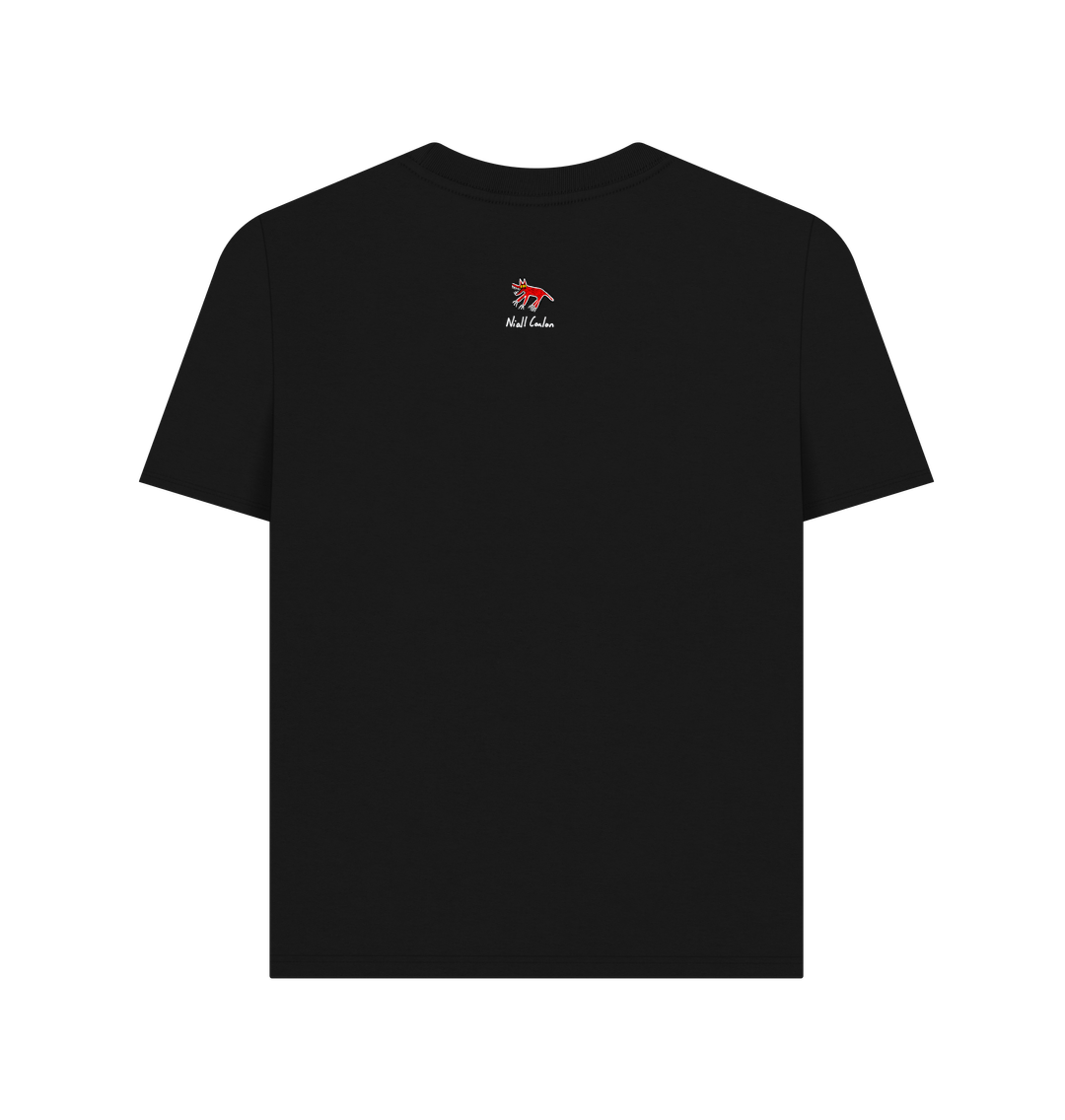 Black Printed T-shirt