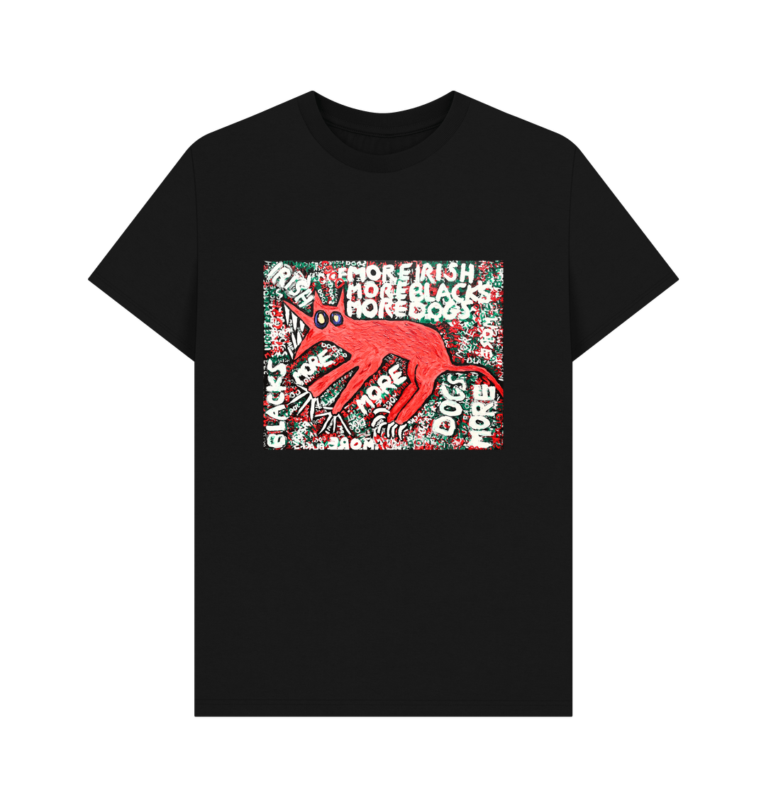 Black MORE NORMAL BLACK TEE