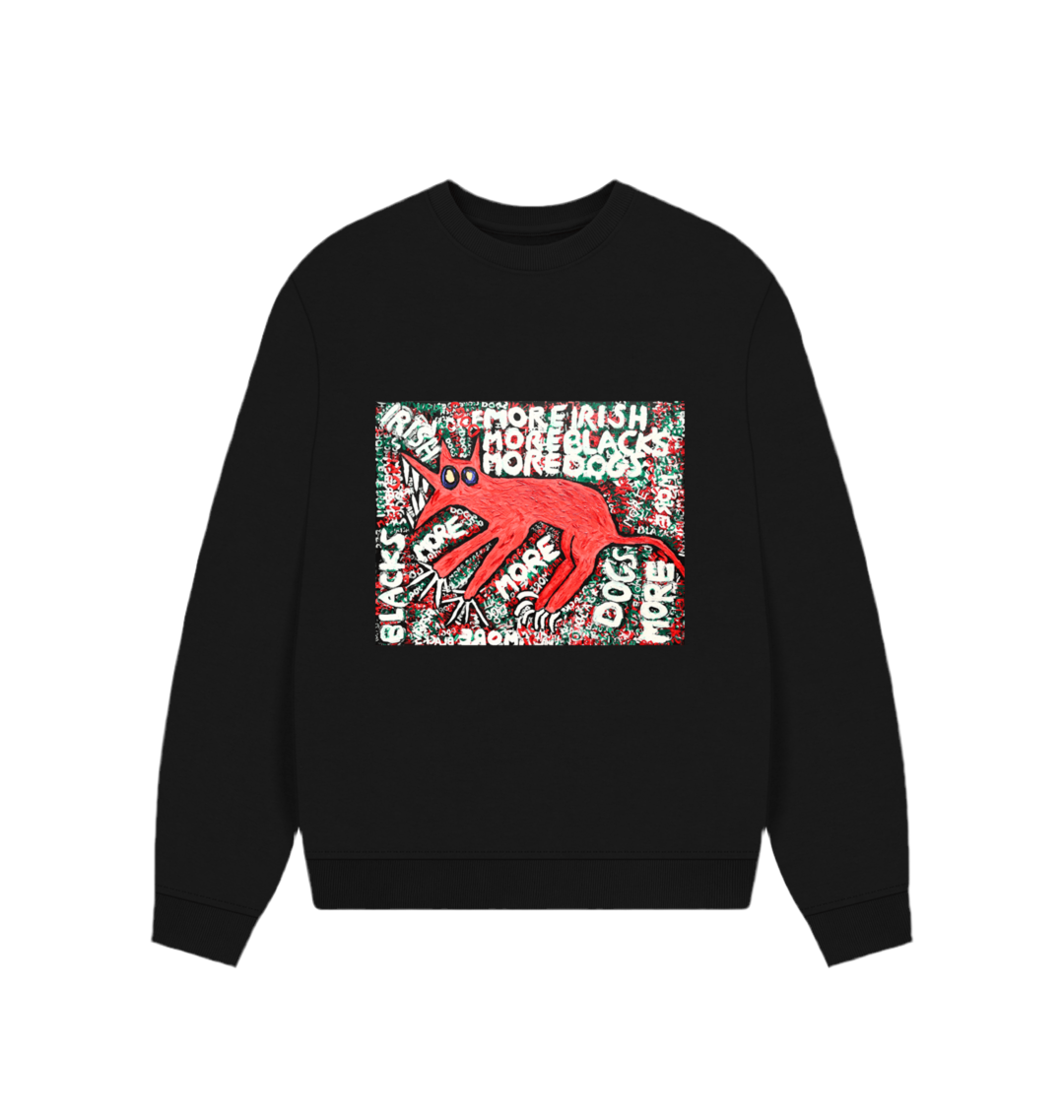 "MORE" Women's Oversized Sweatshirt