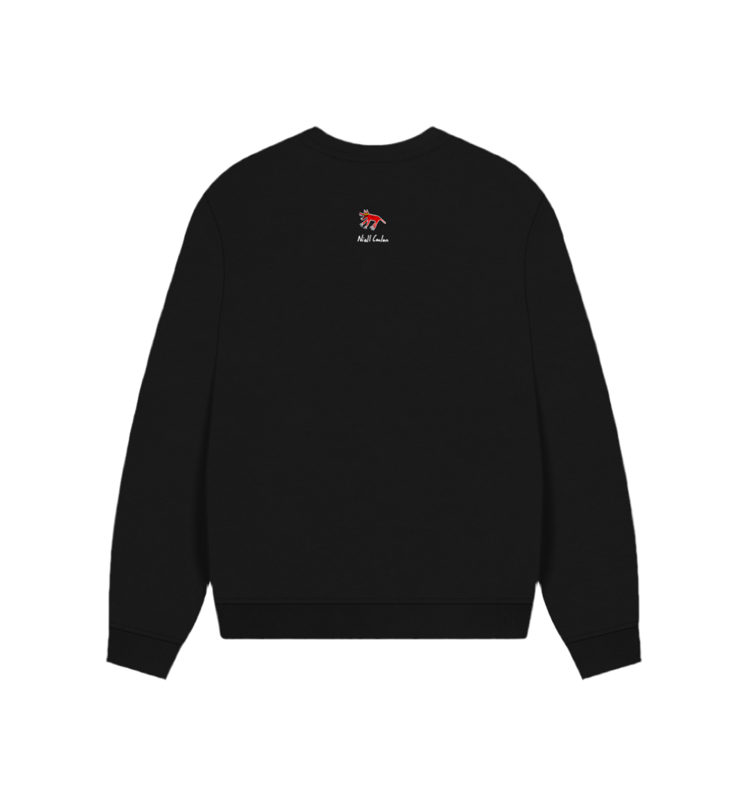 "MORE" Women's Oversized Sweatshirt