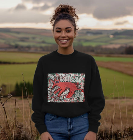 "MORE" Women's Oversized Sweatshirt