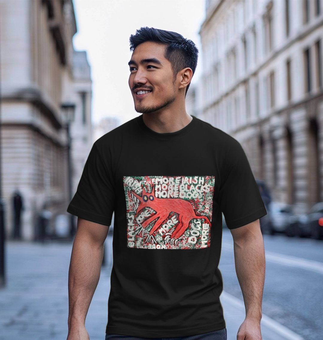MORE NORMAL BLACK TEE