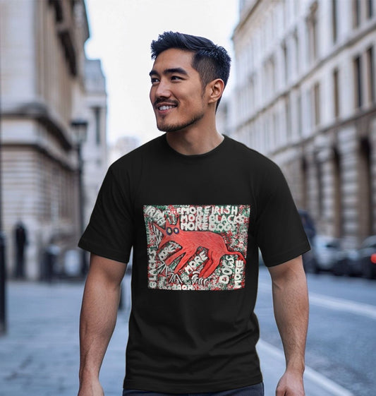 MORE NORMAL BLACK TEE