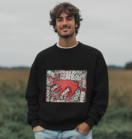"MORE" Men's Oversized Sweatshirt